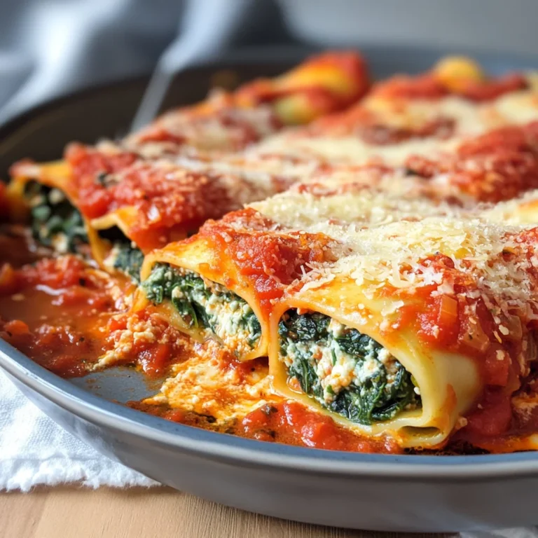 Cannelloni ricotta e spinaci