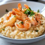 Risotto alla crema di scampi