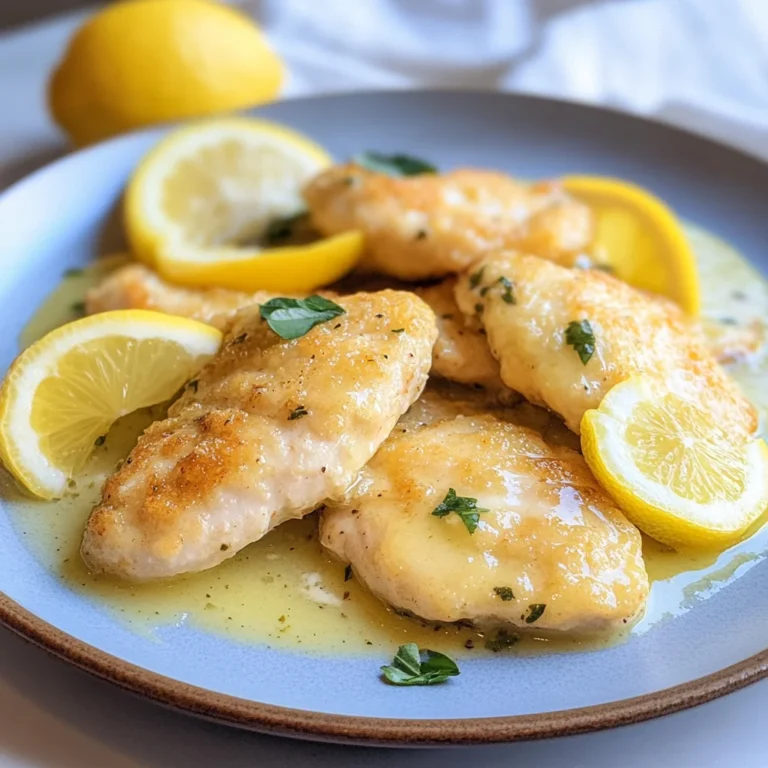Scaloppine al limone