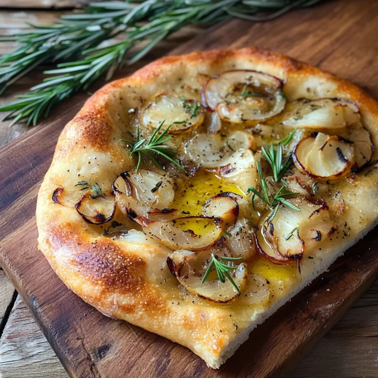 Schiacciata con cipolle