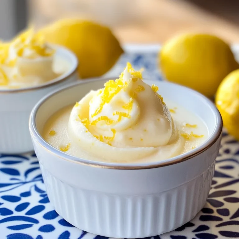Sorbetto al limone